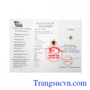 Mặt dây chuyền nữ Opal 