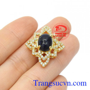 Mặt dây chuyền nữ Opal vàng 14k chất lượng.
