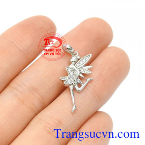 Mặt dây nữ thiên thần trang sức Em và Tôi bảo hành 6 tháng.