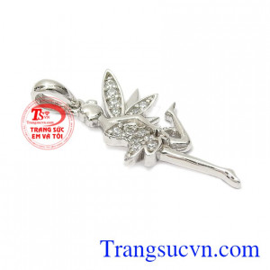 Sản phẩm mang lại vẻ trẻ trung, năng động, dễ kết hợp quần áo. Mặt dây nữ thiên thần