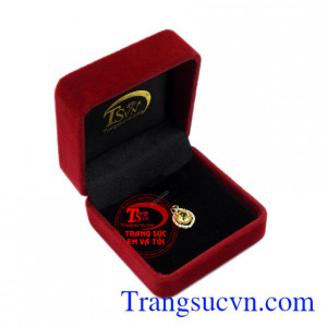 Mặt dây thạch anh vàng thanh thoát bảo hành 12 tháng.