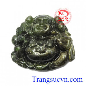 Mặt Di Lặc Sapphire thịnh vượng phù hợp cho những người mang mệnh Mộc và Hỏa.