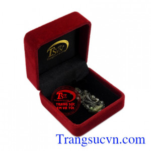 Mặt phật Quan Âm tĩnh tâm thiên nhiên, có giấy kiểm định.