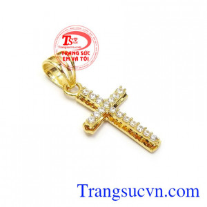 Thánh giá là biểu tượng cho tình yêu và niềm tin của mỗi người với Thiên Chúa, là lòng biết ơn đối với sự hy sinh của người Mặt thánh giá vàng an yên