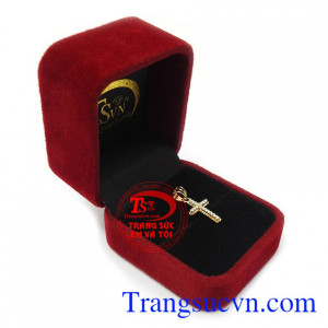 Thánh giá vàng thương hiệu uy tín, chất lượng, giao hàng nhanh toàn quốc. Mặt thánh giá vàng an yên