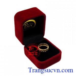 Nhẫn nữ kim tiền phát lộc chất lượng.