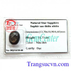 Sapphire sao ép vỉ