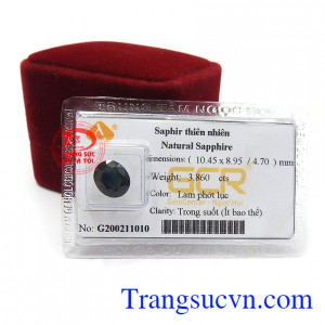 Sapphire thiên nhiên hy vọng có thể làm mặt nhẫn, dây chuyền đeo sang trọng, thời trang và phong cách