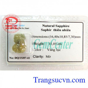 Tỳ hưu sapphire vàng