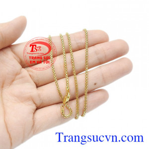 Vàng Ý 75 dây chuyền giao hàng an toàn toàn quốc an toàn.