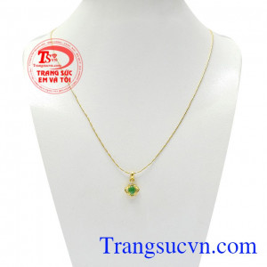 Bộ dây Emerald quý phái là món quà ý nghĩa dành tặng cho người phụ nữ mà bạn yêu thương,Bộ dây Emerald quý phái