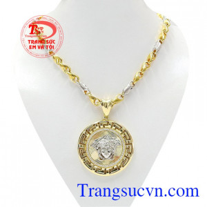 Bộ trang sức nam vàng phong cách