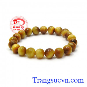 Chuỗi tay đá mắt hổ 8 ly là sản phẩm được chế tác đẹp mắt, màu sắc tinh tế, trẻ trung,Chuỗi tay đá mắt hổ 8 ly