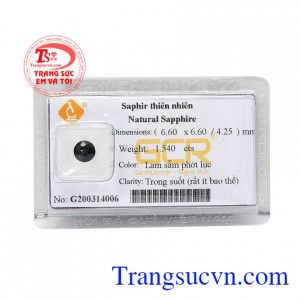 Đá quý saphia thiên nhiên là sản phẩm đá quý thiên nhiên được chế tác và mài vô cùng tinh xảo, tỉ mỉ,Đá quý saphia thiên nhiên