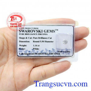 Phù hợp để làm mặt nhẫn, mặt dây chuyền, làm quà tặng cho người thân và bạn bè,Kim cương nhân tạo ép vỉ cao cấp