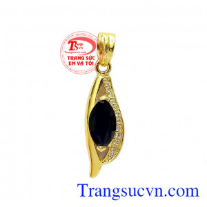 Mặt dây Sapphire thu hút mang nét trẻ trung, thanh lịch và cá tính cho người dùng,Mặt dây Sapphire thu hút