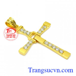 Thánh giá là biểu tượng của niềm tin, lòng biết ơn của mình dành cho Thiên Chúa với sự hy sinh của người. Mặt thánh giá vàng thịnh vượng