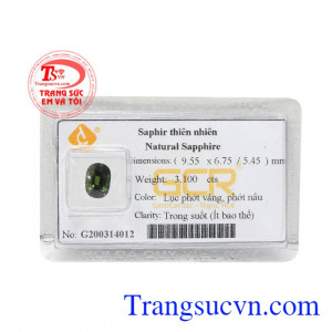 Sapphire cho mệnh mộc là sản phẩm được nhiều khách hàng yêu thích và lựa chọn để gắn vào các bộ trang sức.