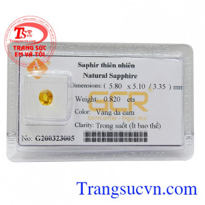 Sapphire ép vỉ chất lượng cao được dùng trong chế tác trang sức kim hoàn cao cấp
