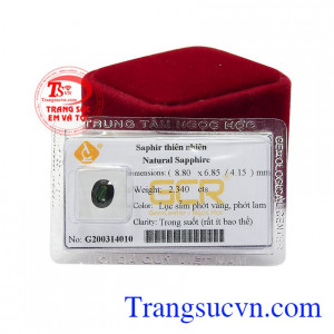 Sapphire sự lựa chọn hoàn hảo dành cho người mệnh Mộc và Hỏa.