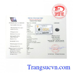 Sapphire chất lượng, sáng bóng