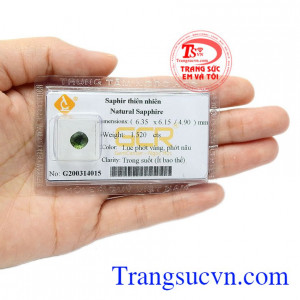 Sapphire là viên đá được nhiều người biết đến và vô cùng yêu thích dùng để làm các bộ trang sức cao cấp.