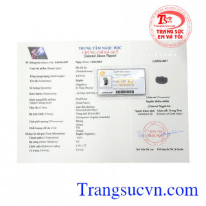 Sapphire tự nhiên chất lượng, uy tín, khách hàng tin dùng.