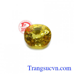Vì vậy, Sapphire vàng thiên nhiên an khang thường được sử dụng làm trang sức với vẻ đẹp tuyệt vời và ý nghĩa phong thủy tốt đẹp
