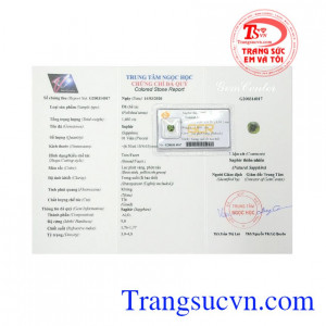 Trong phong thủy, viên đá này mang ý nghĩa sẽ luôn có vận may, no ấm và đầy đủ. Sapphire việt nam