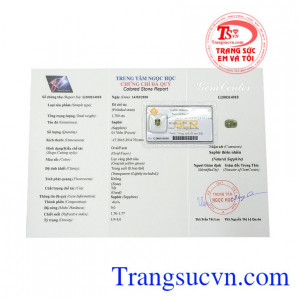 Đá saphir thiên nhiên mang nét đẹp cuốn hút và đầy mê hoặc. Viên saphir mệnh hỏa