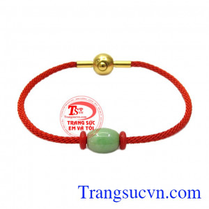 Vòng tay lu thống cẩm thạch chất lượng là sự kết hợp hoàn hảo giữa ngọc cẩm thạch thiên nhiên và dây đeo bền đẹp, chắc chắn,Vòng tay lu thống cẩm thạch chất lượng