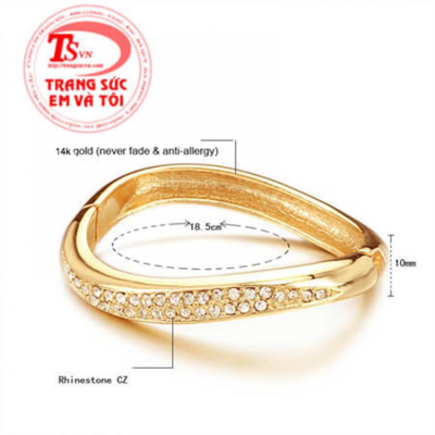 Vòng tay vàng 14k đẹp