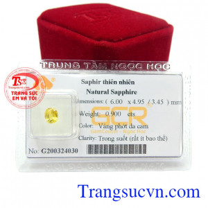 Vì vậy nên sapphire vàng được giới quý tộc thời xưa và những nhà lãnh đạo, doanh nhân thời nay đặc biệt ưa chuộng