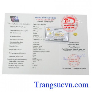 Giấy kiểm định