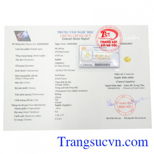 Giấy kiểm định