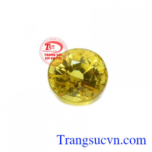  Sapphire vàng thiên nhiên đại cát thường được chế tác thành trang sức đeo thời trang, sang trọng và quý phái, là món quà tuyệt vời cho người bạn yêu thương
