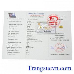 Giấy kiểm định