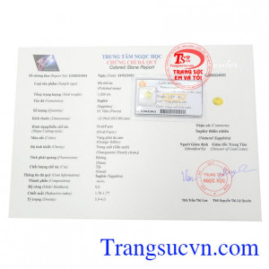 Giấy kiểm định