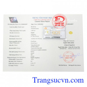 Giấy kiểm định