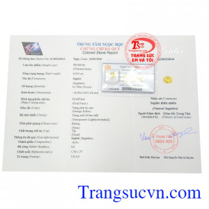 Giấy kiểm định