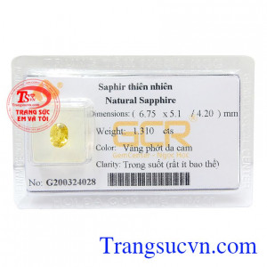 Viên sapphire thiên nhiên hạnh phúc trong quan niệm của người phương Đông và Phương tây được coi là viên đá hỗ trợ đắc lực cho sức khỏe và tâm linh