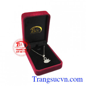 Bộ dây chuyền thiên nga dịu dàng thương hiệu uy tín, chất lượng, giao hàng nhanh toàn quốc