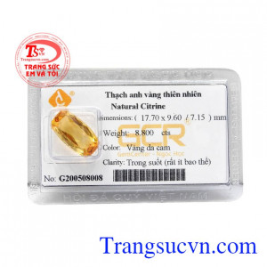 Đá ép vỉ thạch anh vàng độc đáo