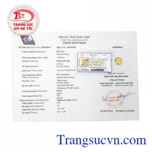 Thạch anh vàng thiên nhiên là một trong những loại đá quý thể hiện cho sự giàu có, phát đạt. Đá ép vỉ thạch anh vàng tài lộc