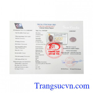 Đá Tourmalin cát tường