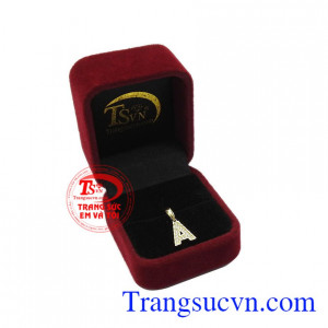 Sản phẩm đang được khách hàng rất yêu thích và lựa chọn. Mặt dây chữ A đẹp