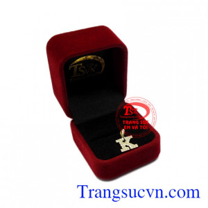 Mặt dây chữ K chất lượng