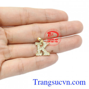 Chính vì vậy, Mặt dây chữ K hiện đang được nhiều khách hàng quan tâm.