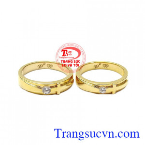 Nhẫn cưới thánh giá yêu thương