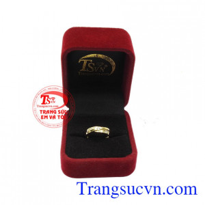 Nhẫn nữ vàng màu thanh lịch
